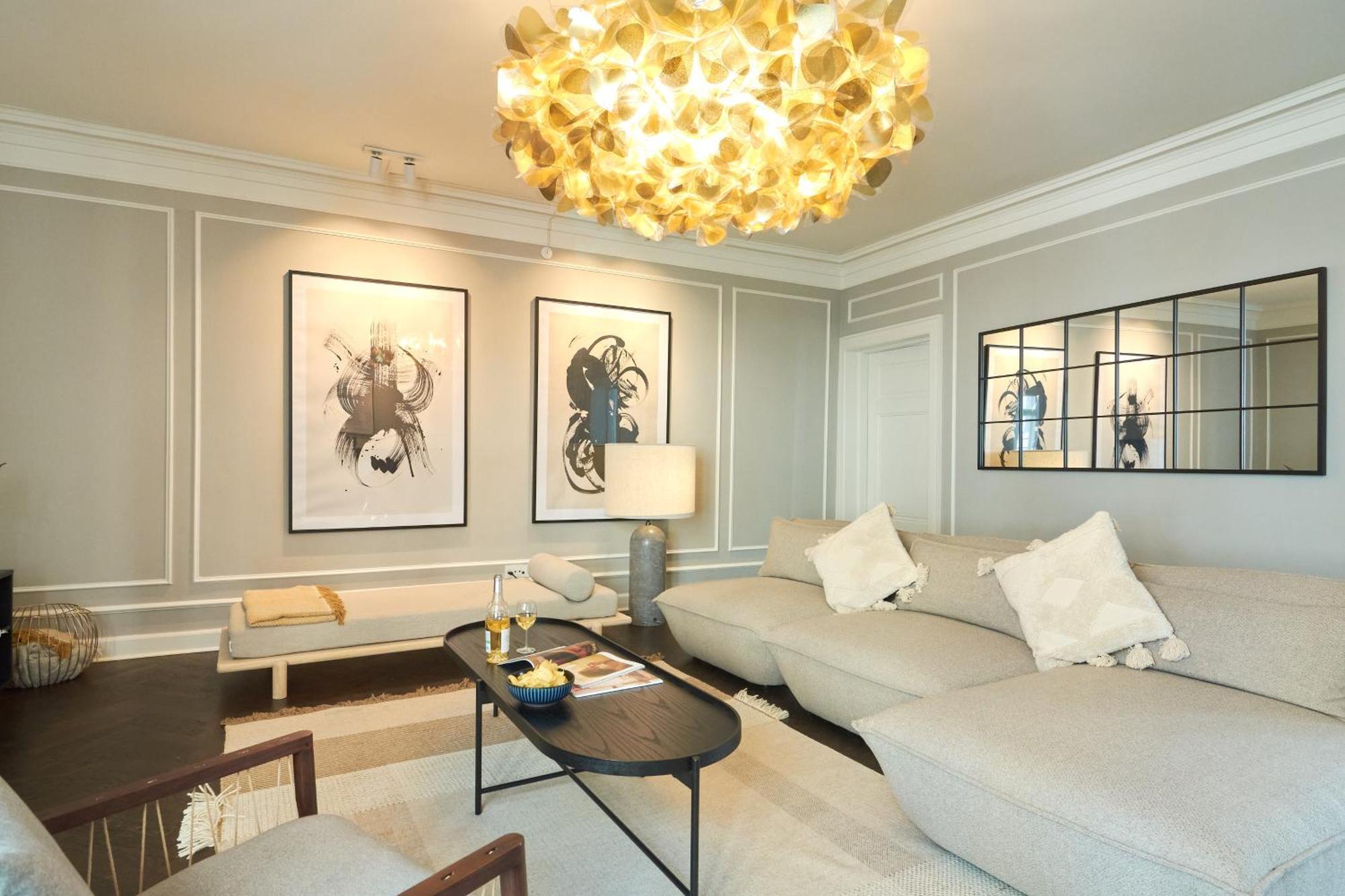 Stylish Spacious Apartment W 3Br In Copenhagen City Eksteriør bilde