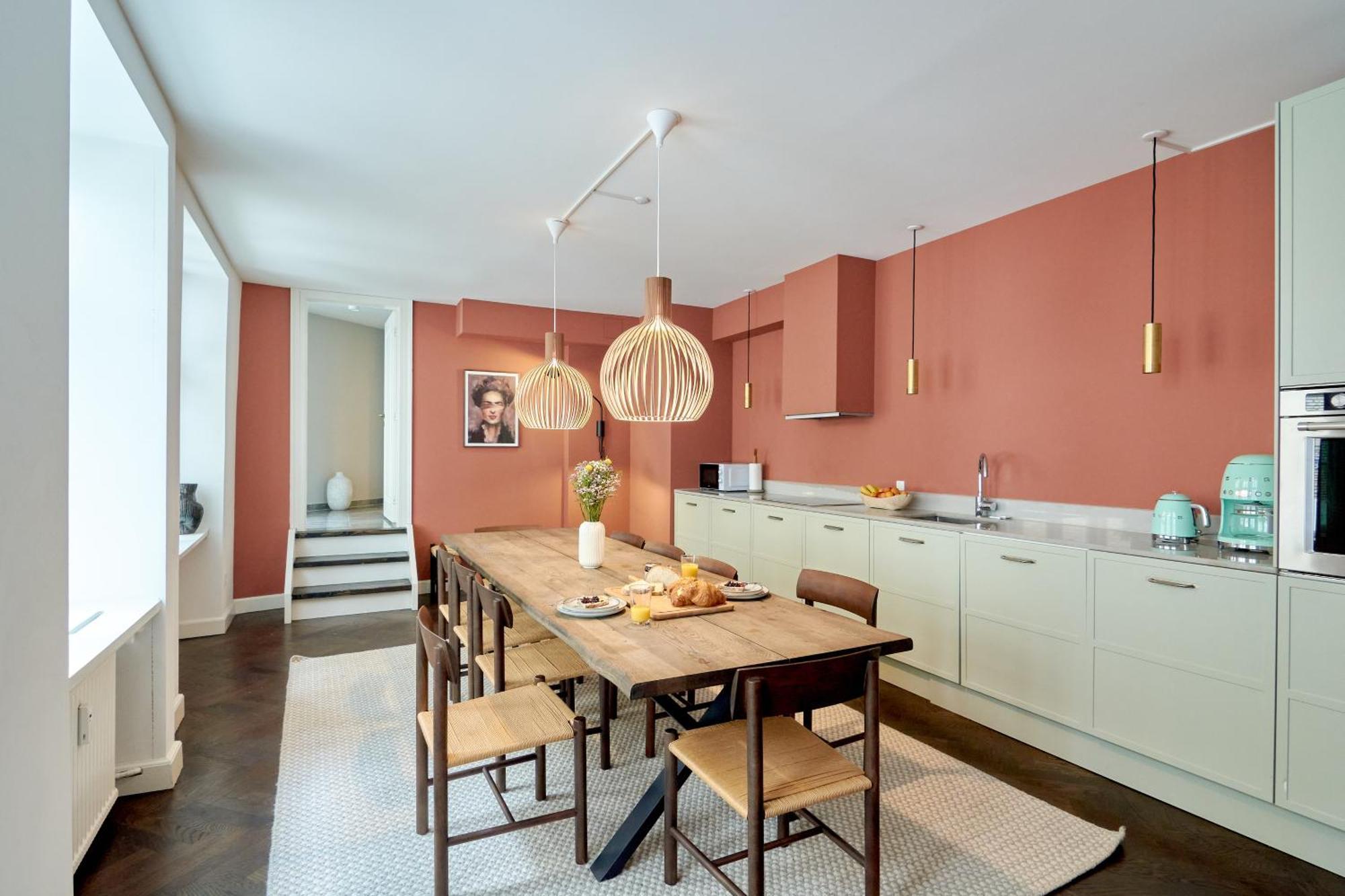 Stylish Spacious Apartment W 3Br In Copenhagen City Eksteriør bilde